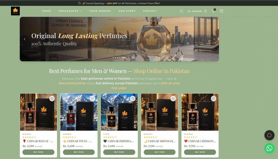 Chinar Fragrances Preview
