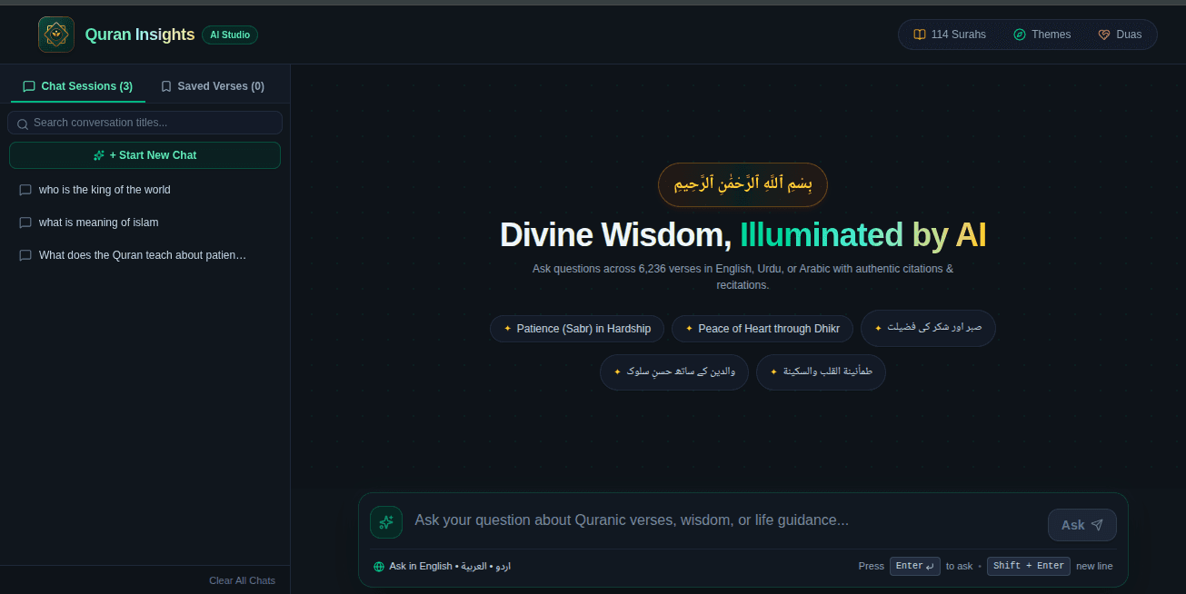 QuranInsights Preview